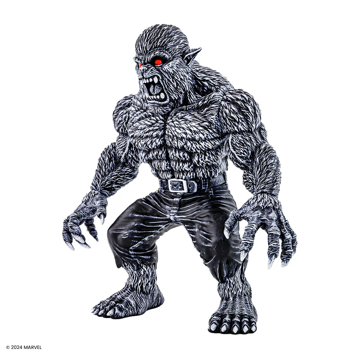 Werewolf By Night - Vinyl Designer Figure by James Groman - Pen & Ink Variant - Image 25