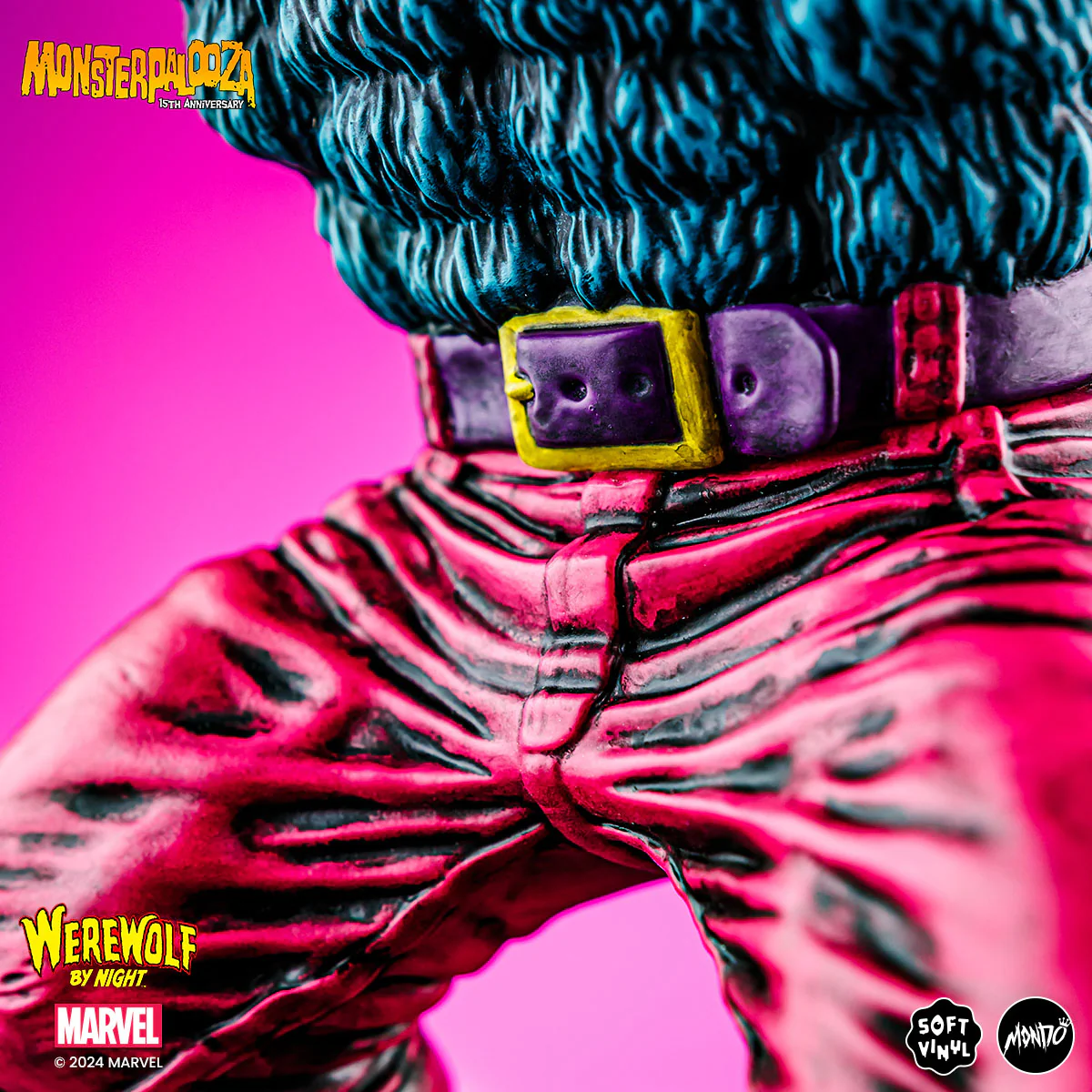 Werewolf By Night - Vinyl Designer Figure by James Groman - Psychedelic Variant - Image 17