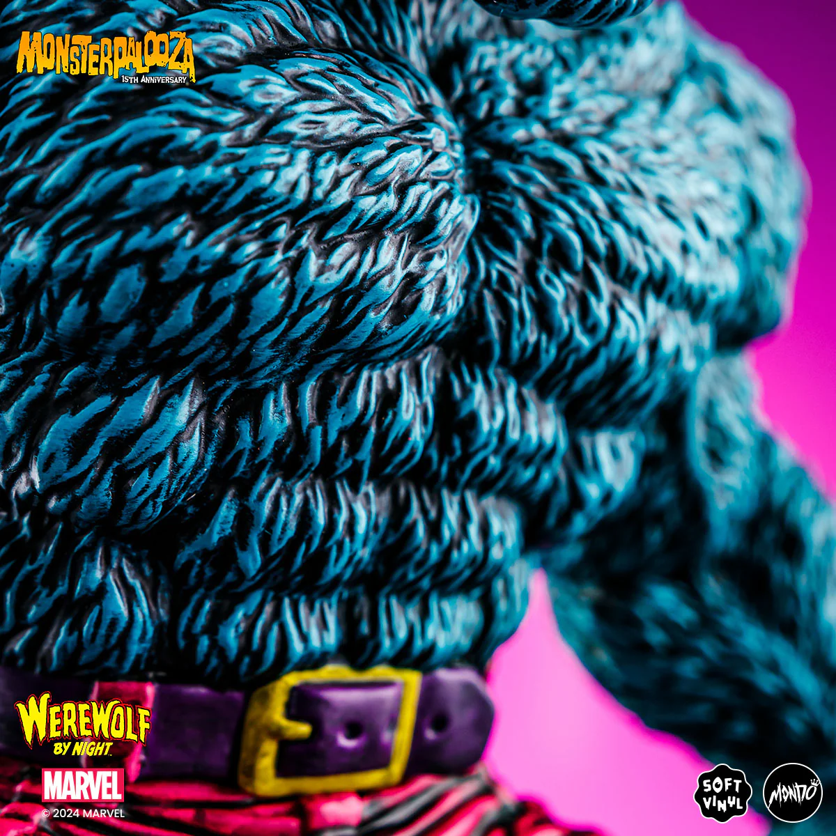 Werewolf By Night - Vinyl Designer Figure by James Groman - Psychedelic Variant - Image 18