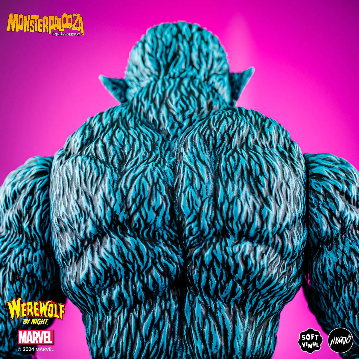 Werewolf By Night - Vinyl Designer Figure by James Groman - Psychedelic Variant - Image 20
