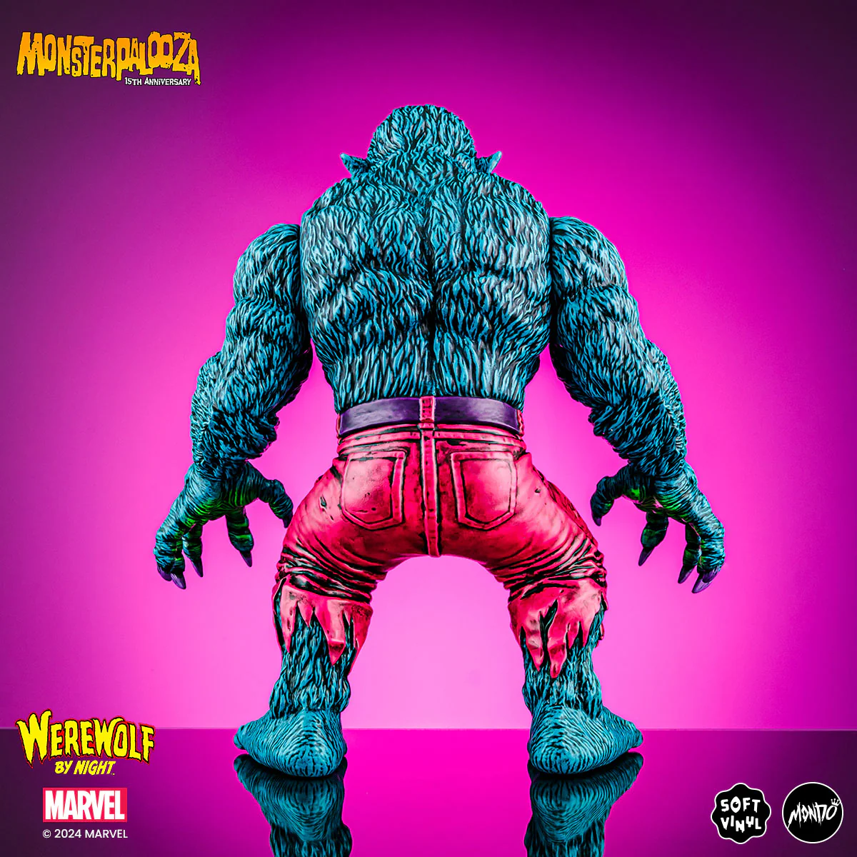 Werewolf By Night - Vinyl Designer Figure by James Groman - Psychedelic Variant - Image 8