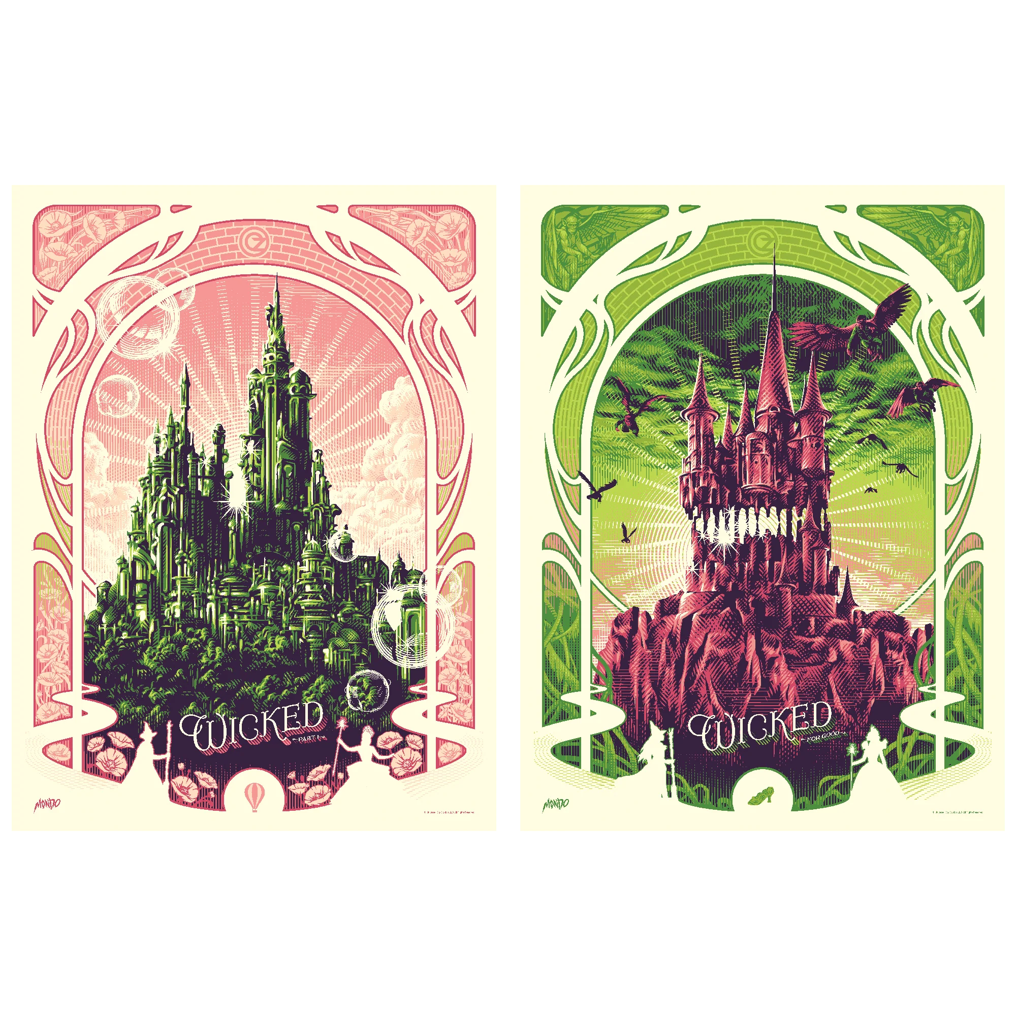 Wicked (Timed Edition) Poster Set