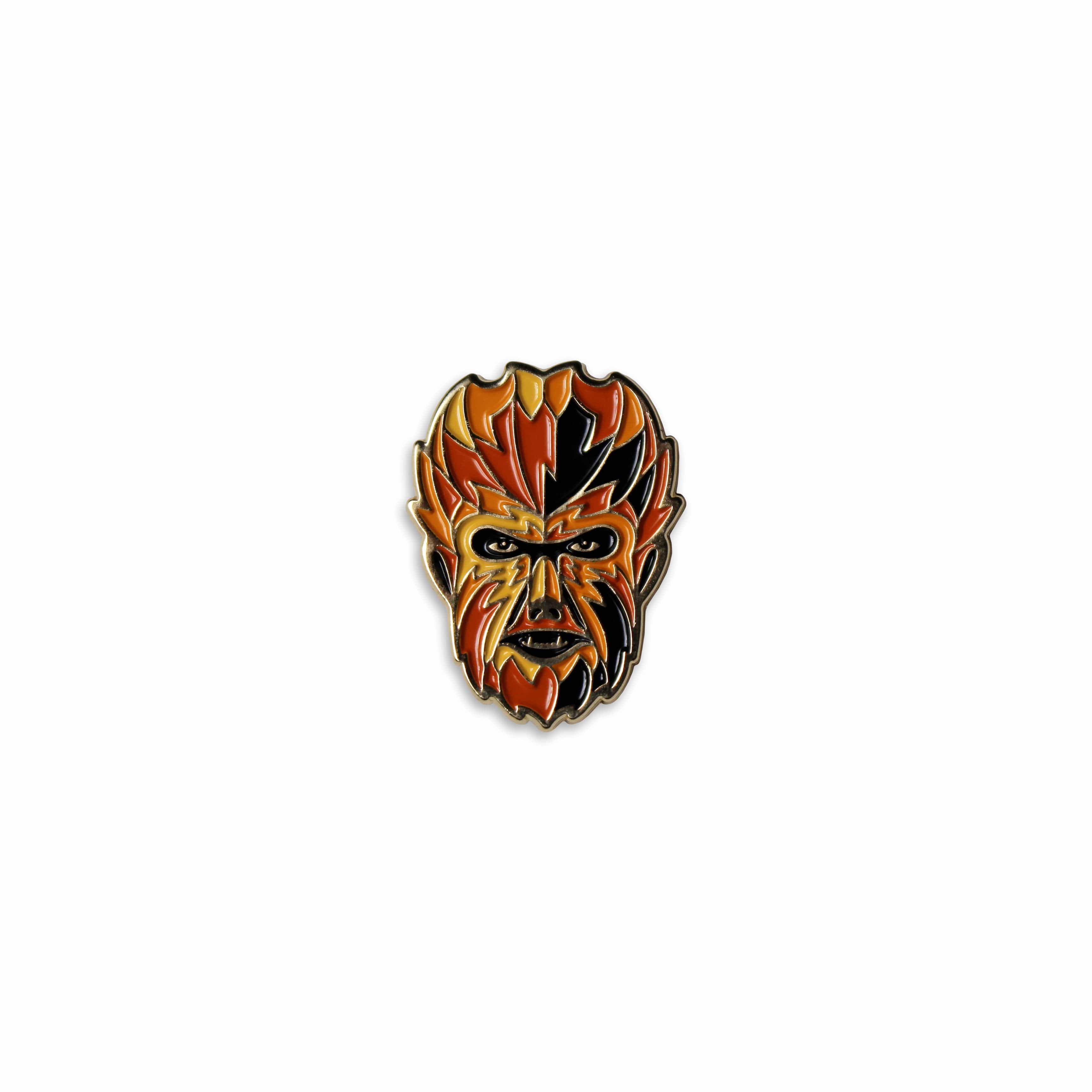 The Wolf Man Enamel Pin - Image 2