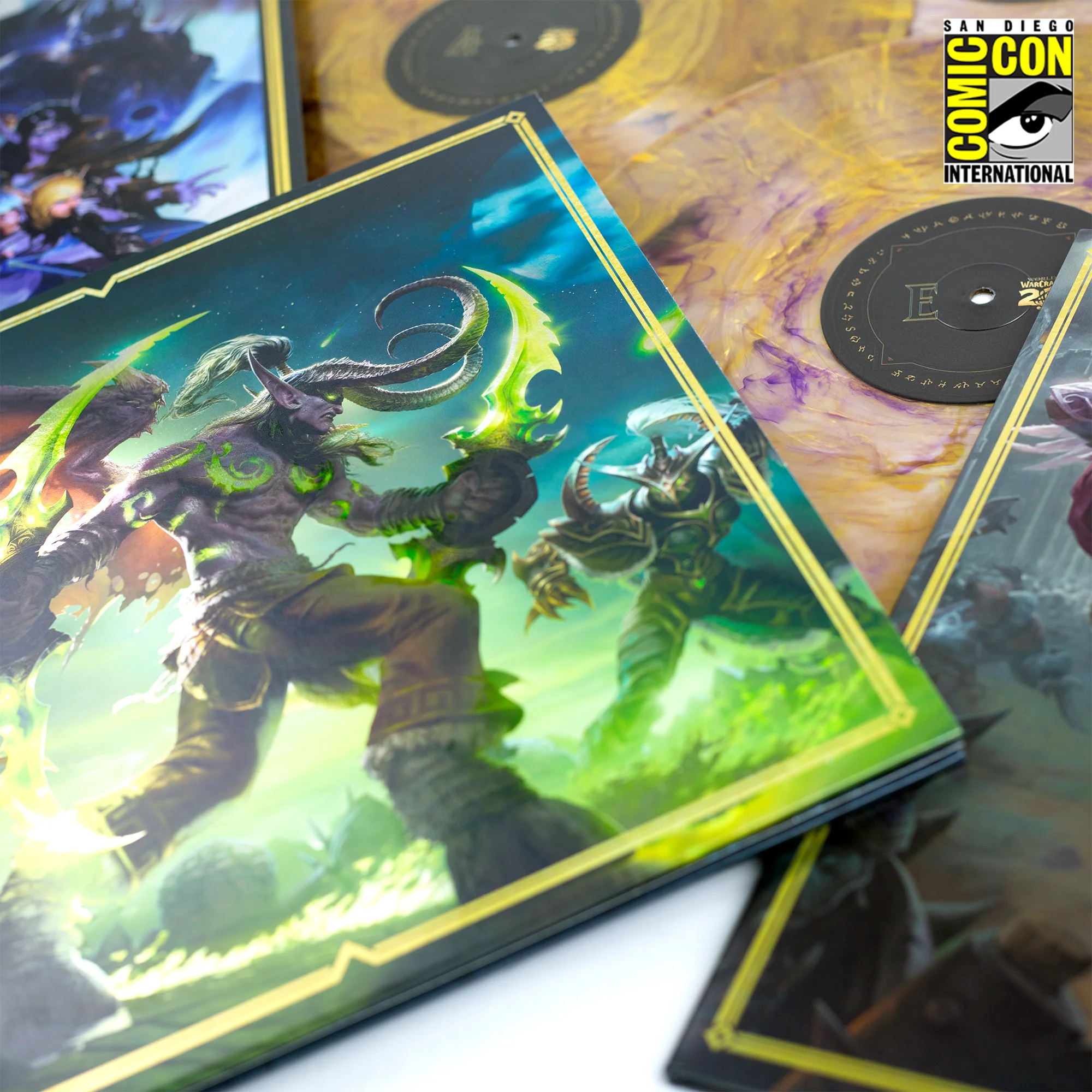 World of Warcraft: 20 Years of Music 4XLP (SDCC Exclusive Gold) - Image 10