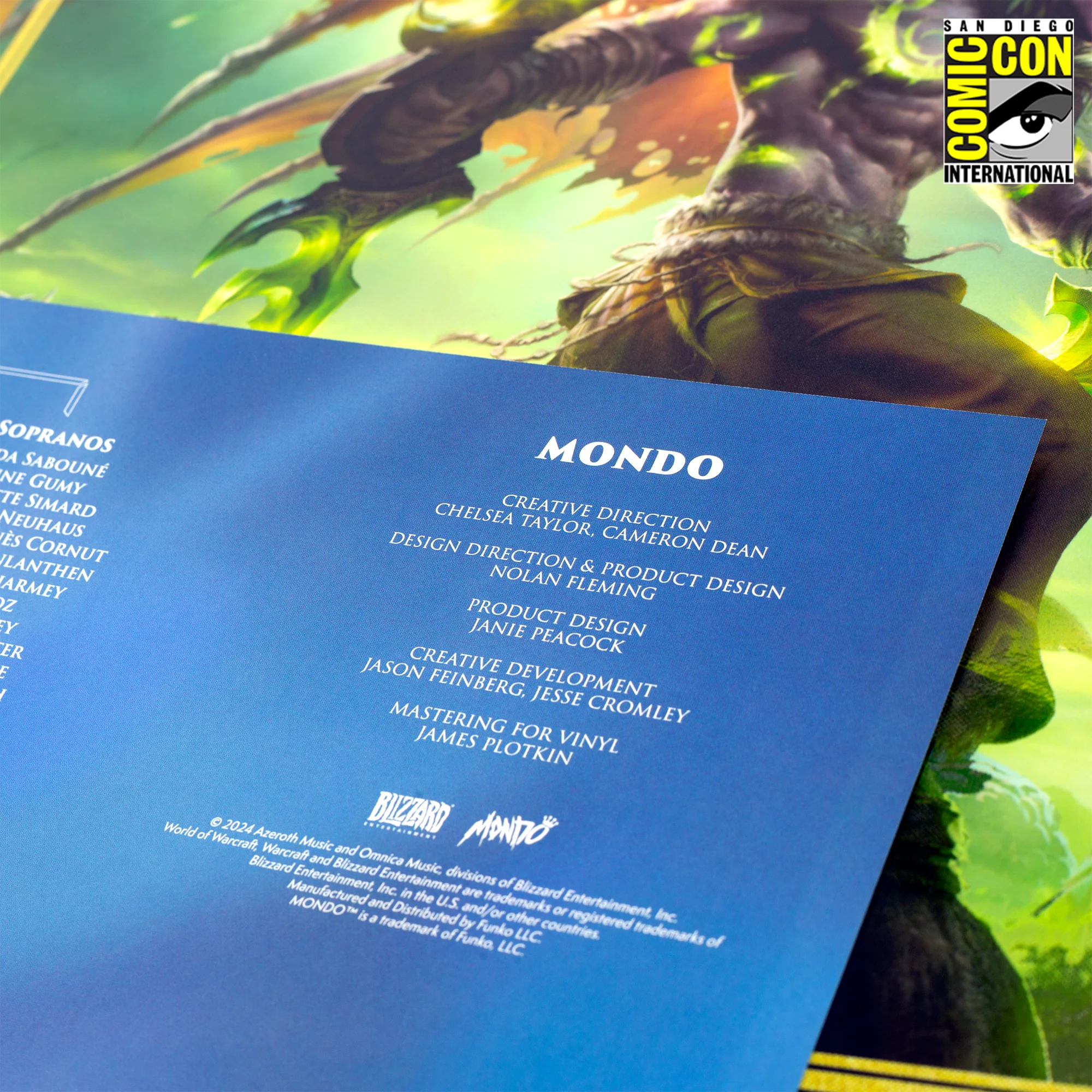 World of Warcraft: 20 Years of Music 4XLP (SDCC Exclusive Gold) - Image 12