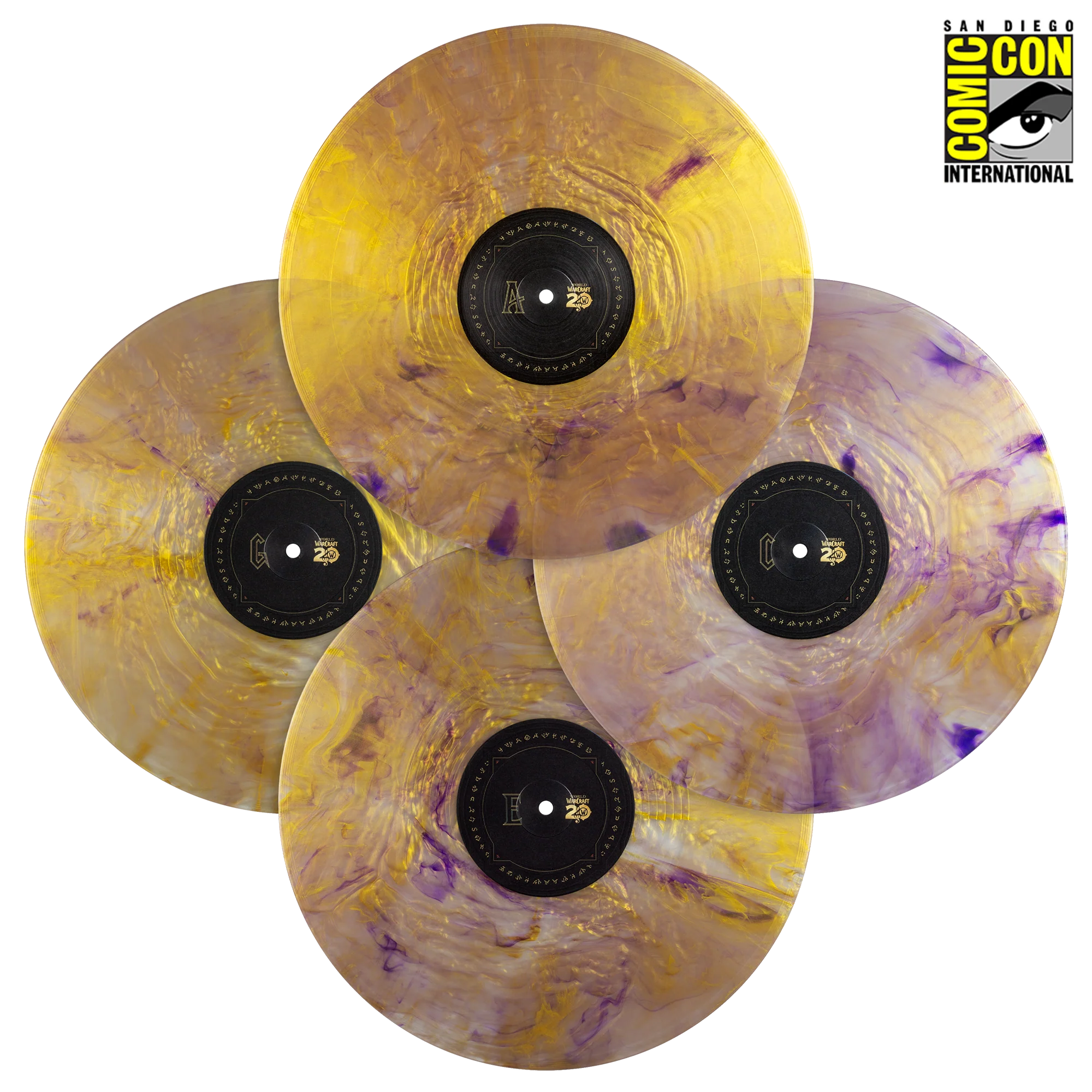 World of Warcraft: 20 Years of Music 4XLP (SDCC Exclusive Gold) - Image 4
