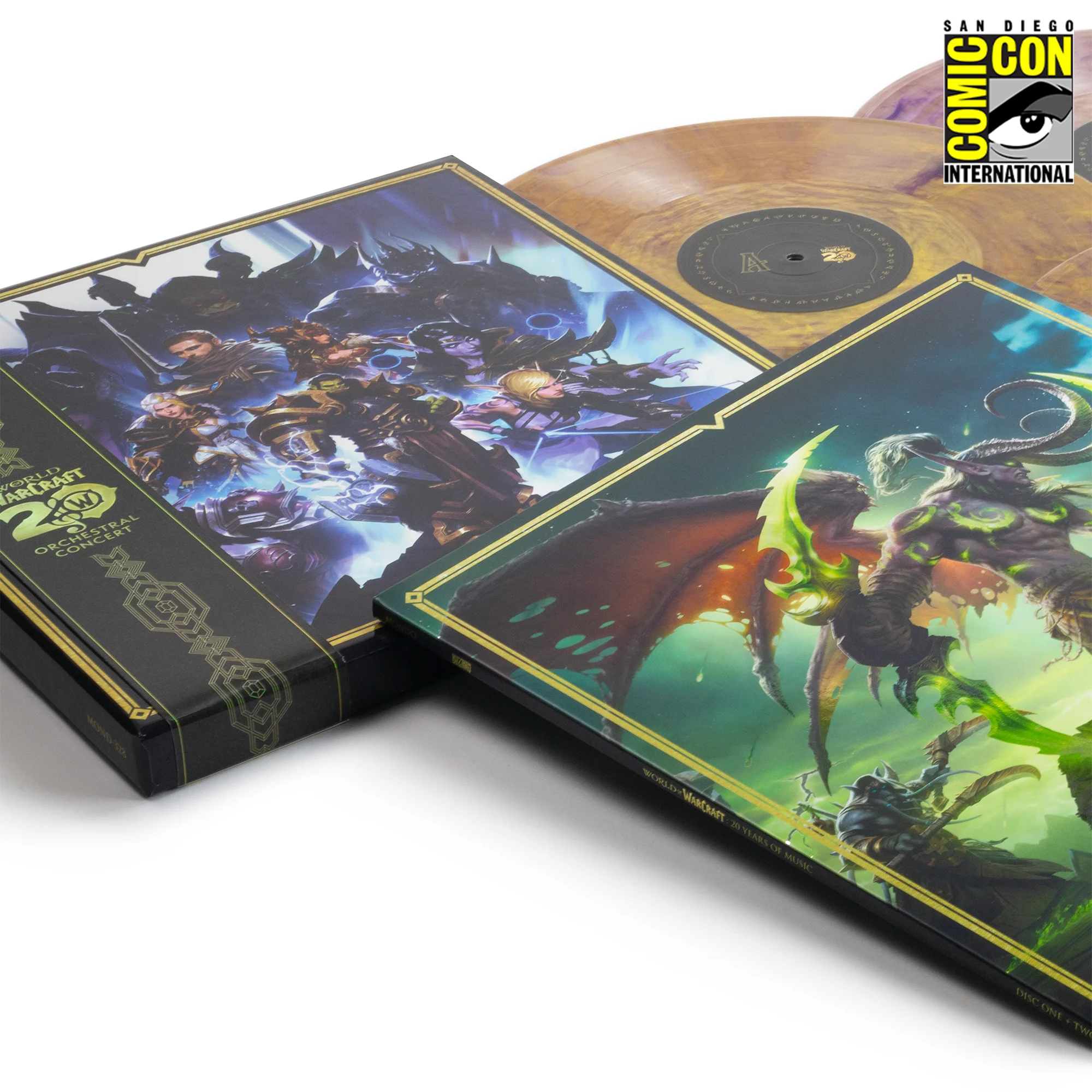 World of Warcraft: 20 Years of Music 4XLP (SDCC Exclusive Gold) - Image 7