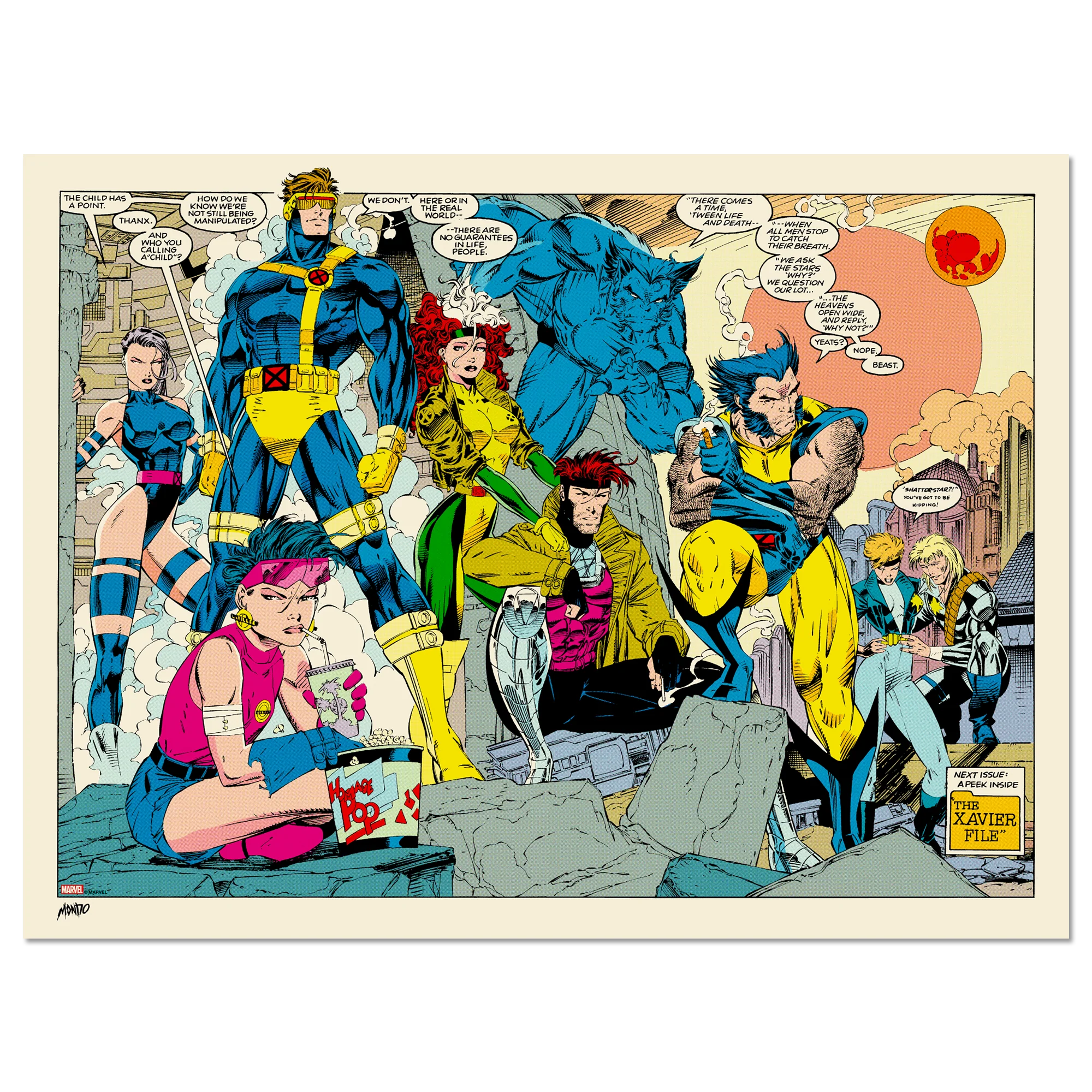 X-Men #11: "We Ask The Stars 'Why?'" Poster