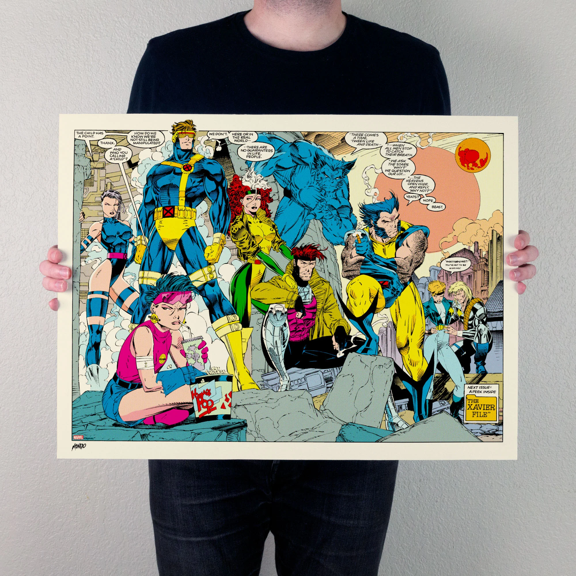 X-Men #11: "We Ask The Stars 'Why?'" Poster - Image 2