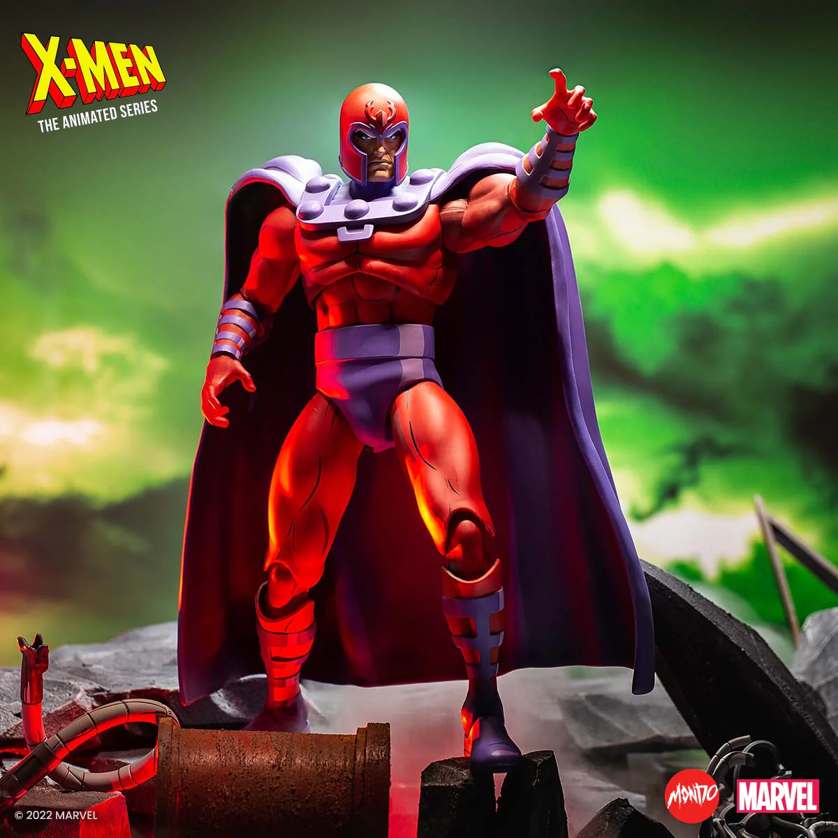 X-Men: The Animated Series - Magneto 1/6 Scale Figure Mondo Exclusive Timed Edition - Image 9