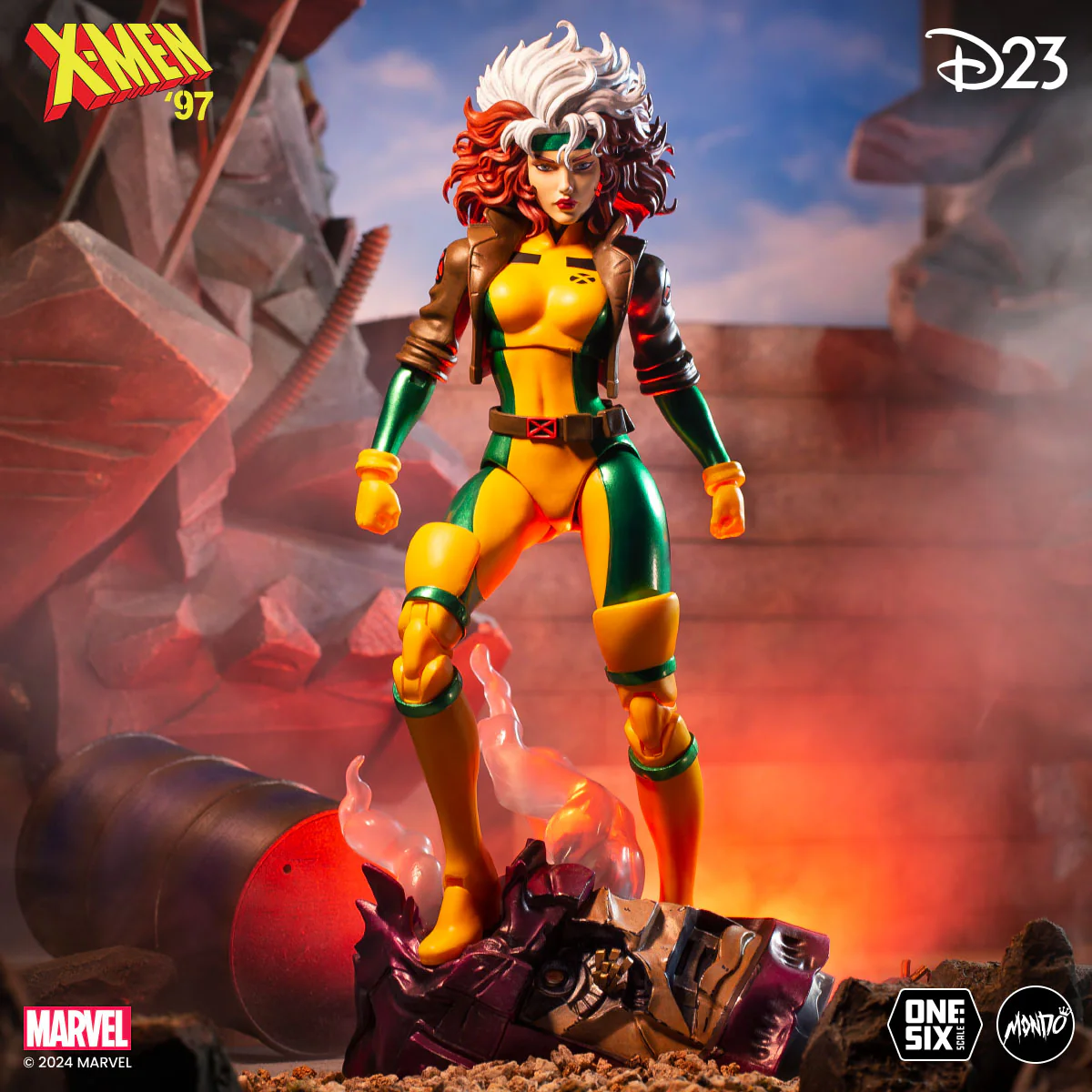 X-Men: The Animated Series - Rogue 1/6 Scale Figure - Uncanny Variant - Image 6