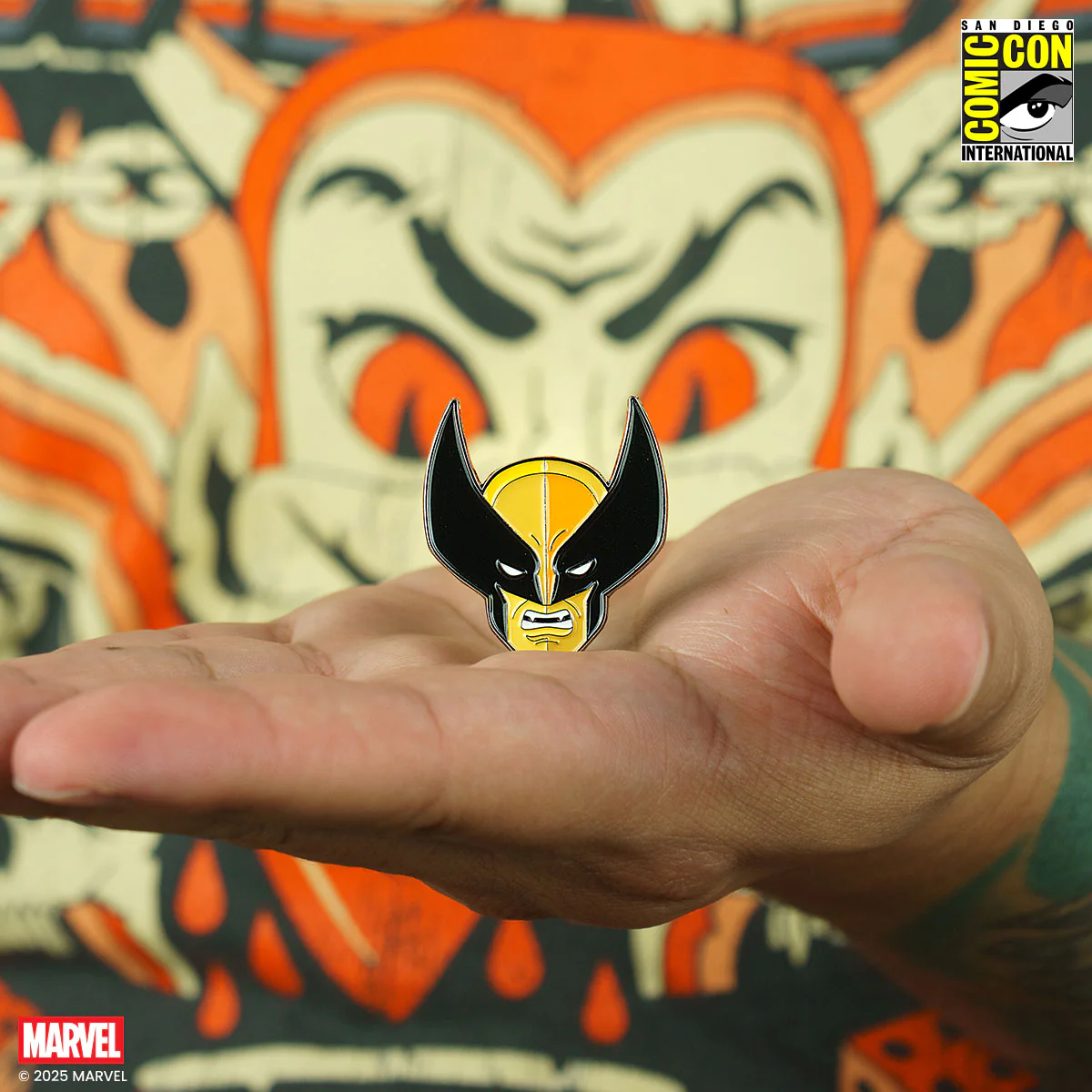 Wolverine Enamel Pin - Image 3