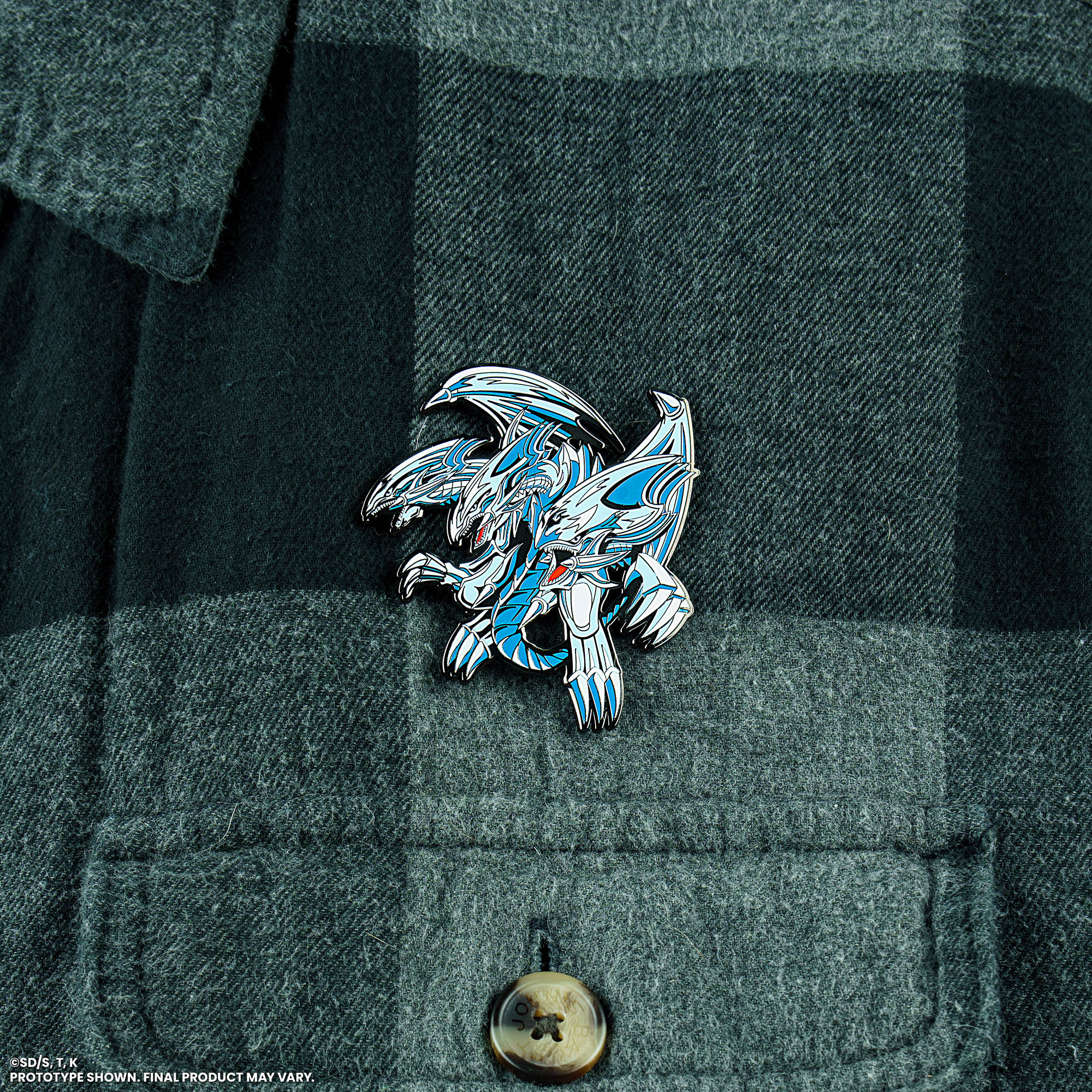Yu-Gi-Oh! Blue-Eyes Ultimate Dragon Enamel Pin - Image 6