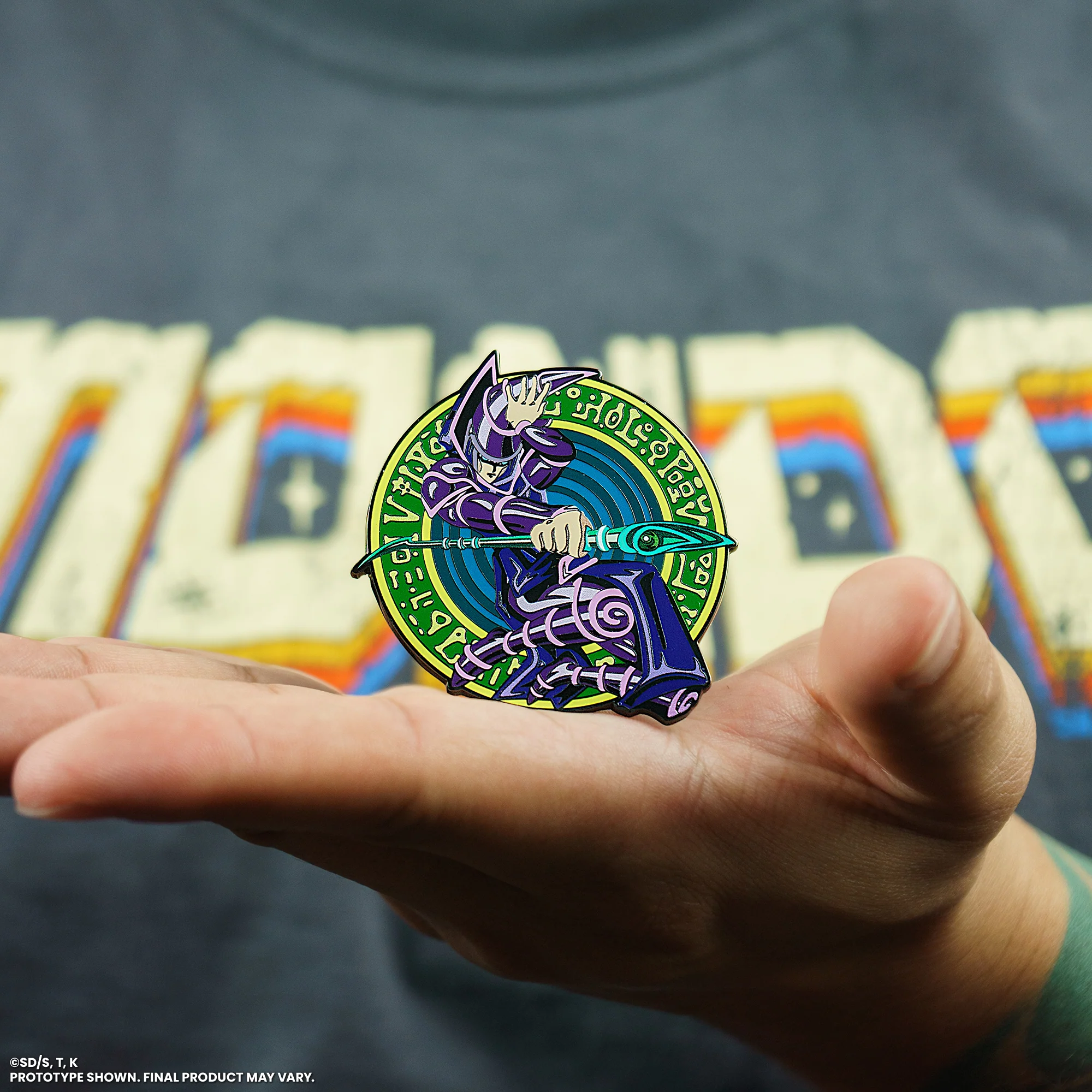 Yu-Gi-Oh! Dark Magician Enamel Pin - Image 3